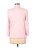 New York & Company Color Block Solid Pink Cardigan Size L - photo 2