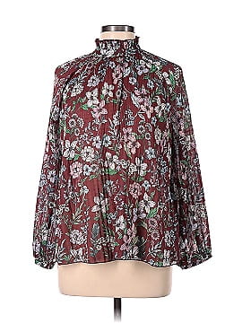 Topshop Long Sleeve Blouse (view 1)