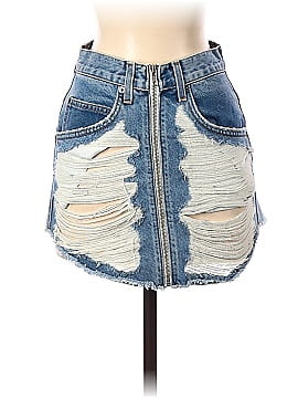Carmin Los Angeles Denim Skirt (view 1)