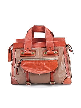 Franklin Covey Shoulder Bag: Pebbled Brown Print Bags, thredUP