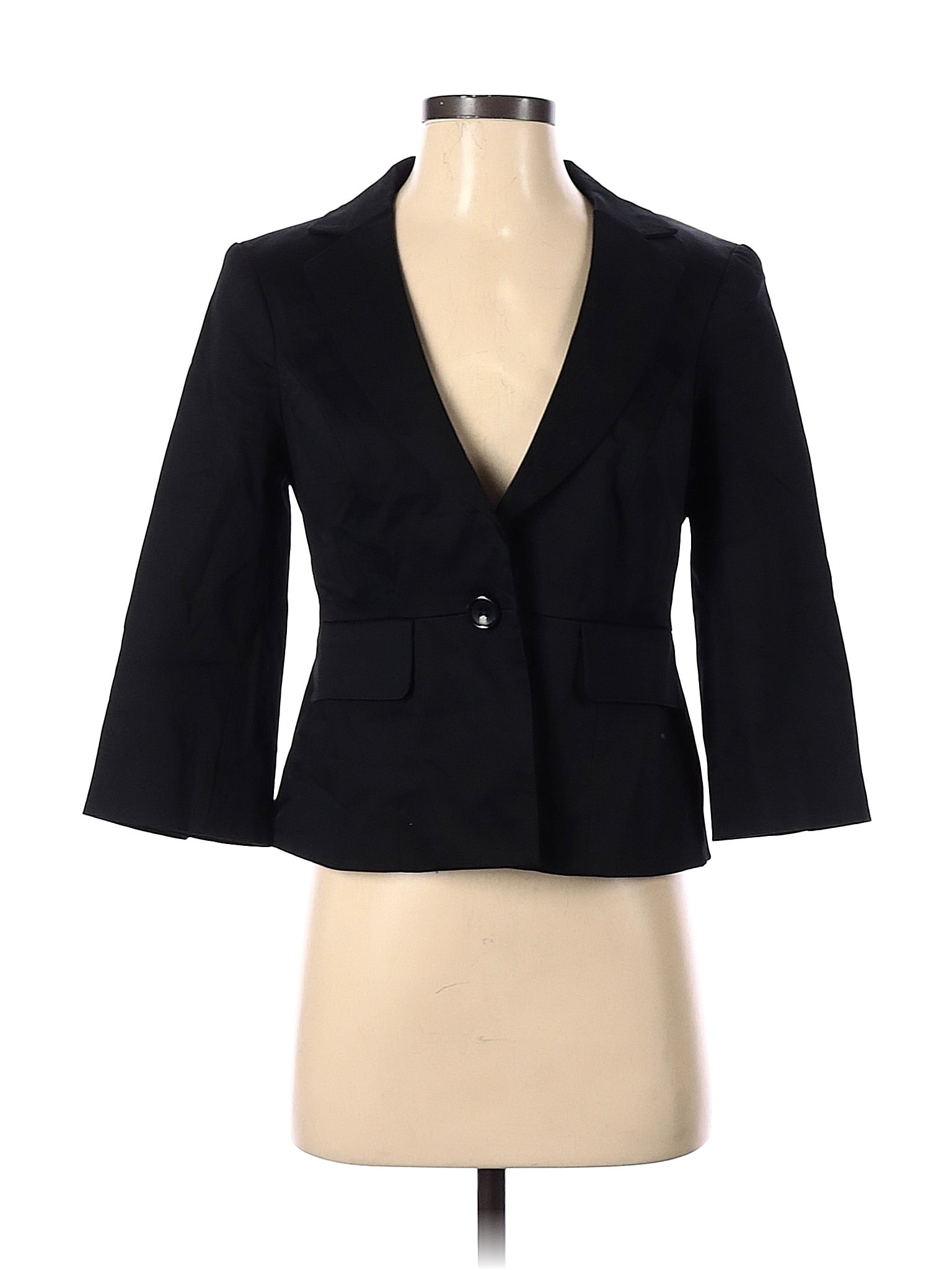 The Limited Solid Black Blazer Size S 81 Off Thredup