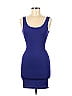 Frederick's of Hollywood Solid Blue Casual Dress Size M - photo 1