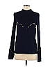 St. John Collection Navy Blue Turtleneck Sweater Size 6 - photo 1