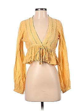 Free People Long Sleeve Blouse (view 1)