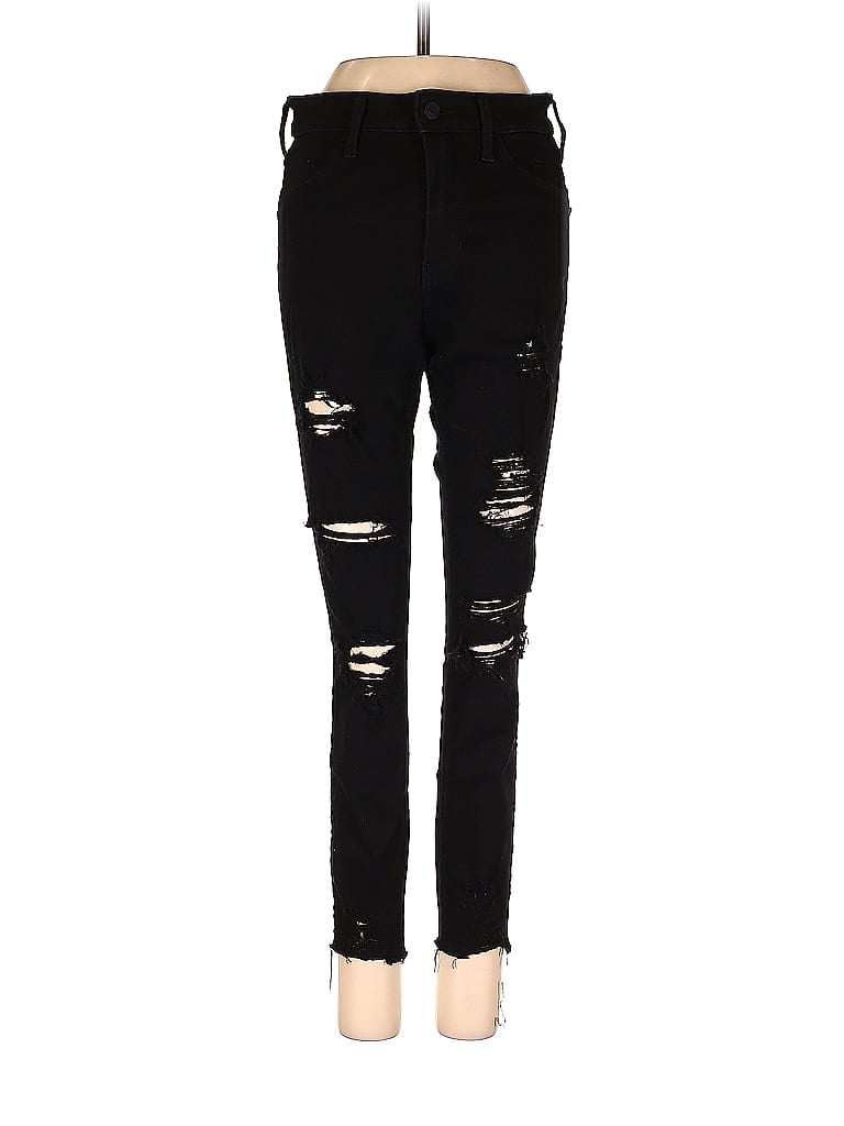 Pre-owned Hollister Jeans In Black