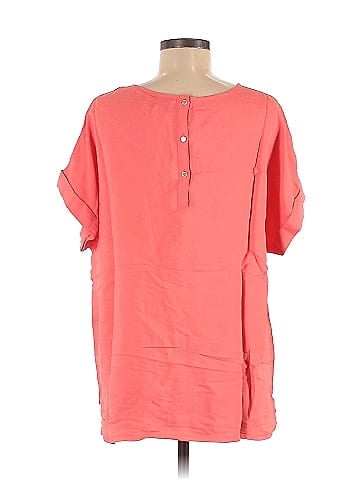 Norm Thompson Short Sleeve Blouse (view 2)