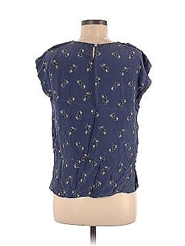 Amour Vert Short Sleeve Silk Top (view 2)