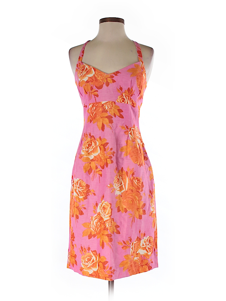 Sara Campbell Print Pink Casual Dress Size 2 - 90% off | thredUP