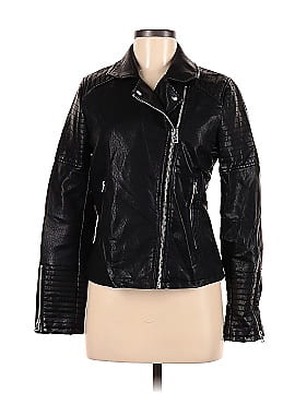Topshop Leather Jacket (view 1)
