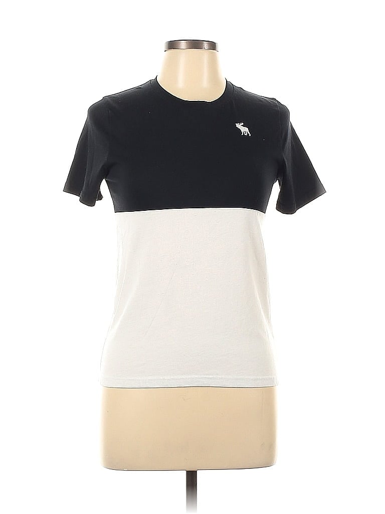 Pre-owned Abercrombie Short Sleeve T-shirt In White