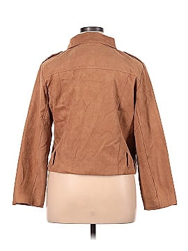 Boohoo Faux Leather Jacket (view 2)