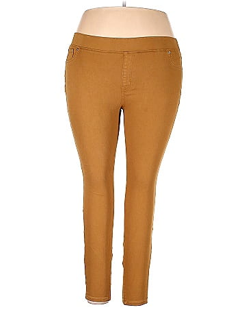 Plus size tan outlet jeggings