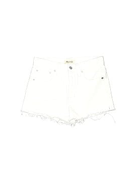 Madewell Relaxed Denim Shorts in Tile White (view 1)