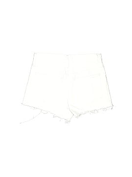 Madewell Relaxed Denim Shorts in Tile White (view 2)