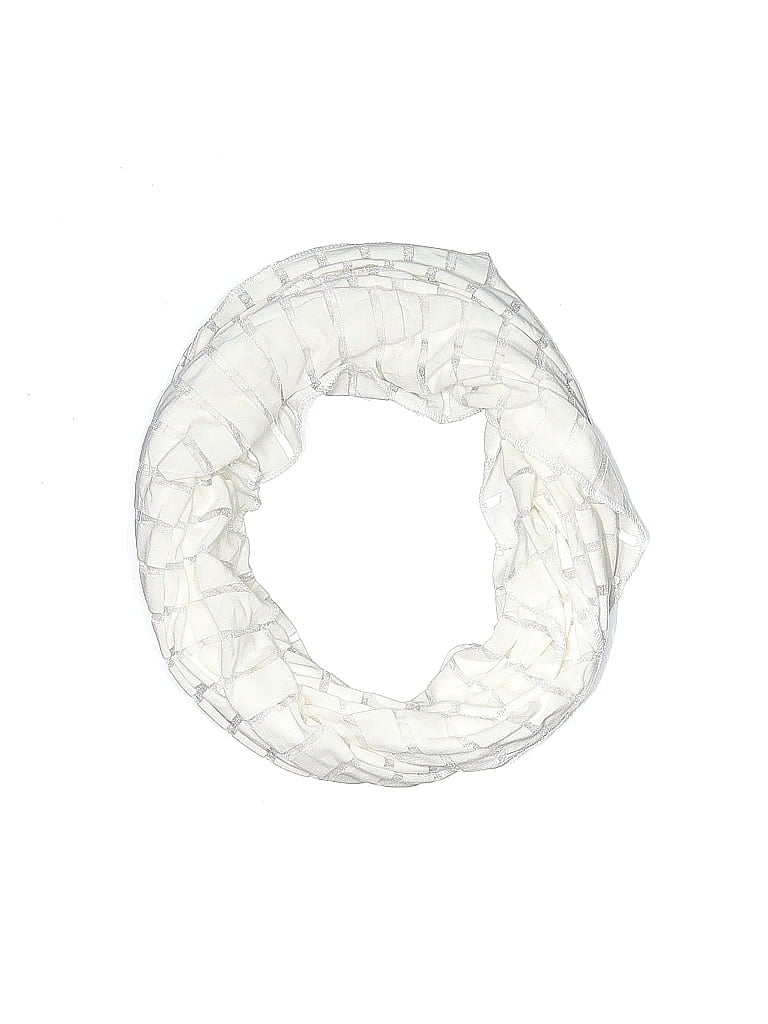 Pre-owned Assorted Brands Scarf In White