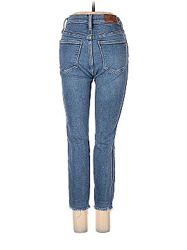 Madewell Petite 10" High-Rise Skinny Jeans in Cordova Wash: Button-Front Edition (view 2)