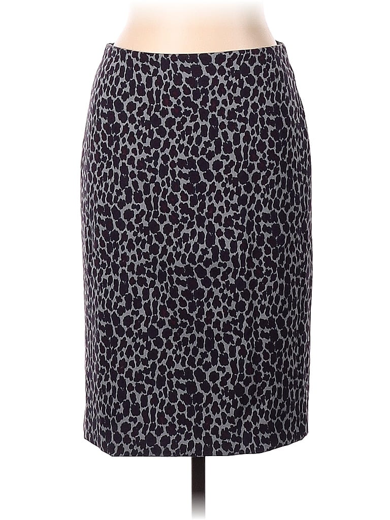 Talbots Petite Leopard Print Skirt Size 10