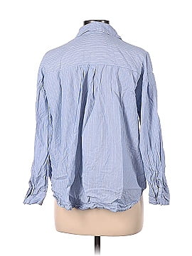 Unbranded Long Sleeve Button-Down Shirt (view 2)