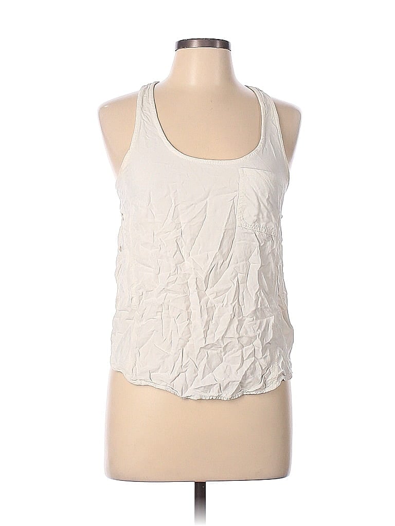 Pre-owned Silence And Noise Sleeveless T-shirt In White