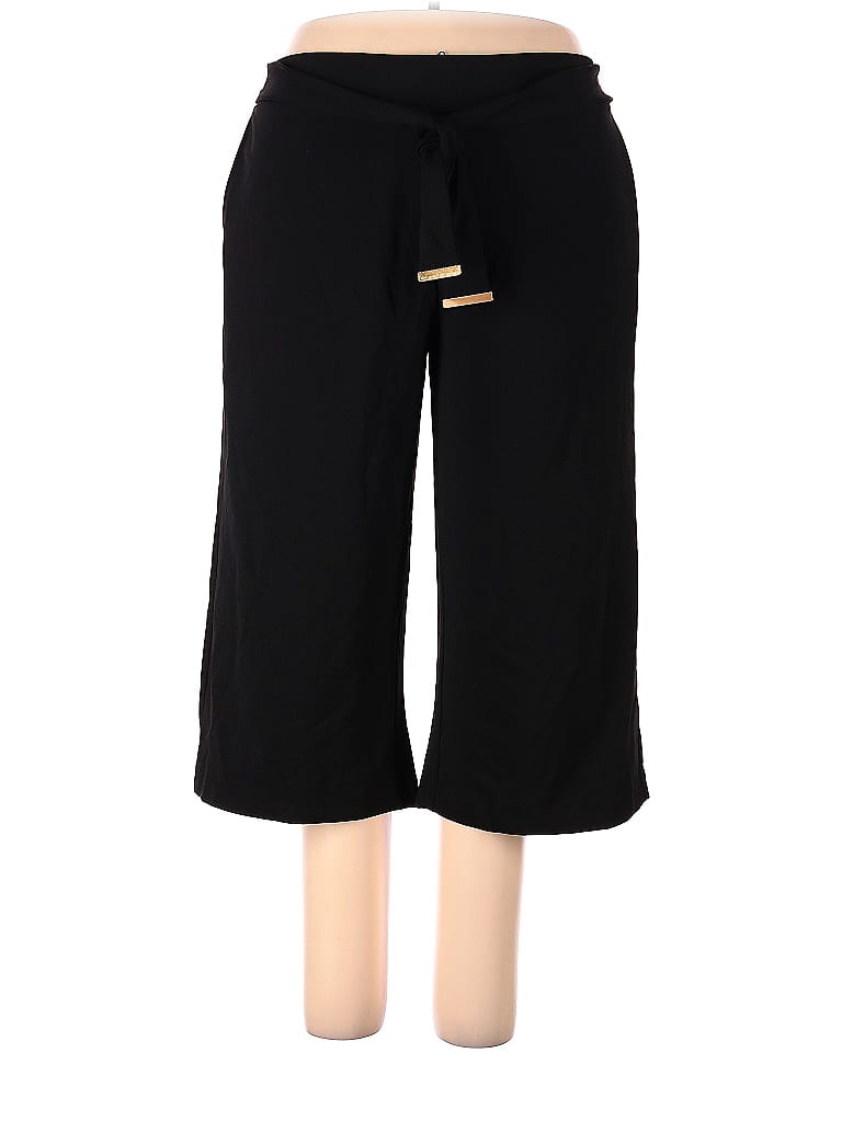 Jessica London Solid Black Casual Pants Size 22 (Plus) - photo 1