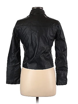 Anna Cai Faux Leather Jacket (view 2)