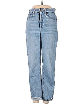 Madewell Classic Straight Jeans in Meadowland Wash (view 1)