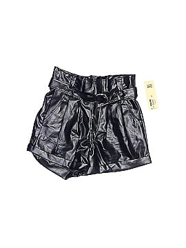 Manhattan Leather Short - Black - Shorts - Short - Women's