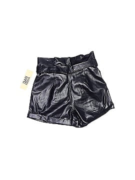 madden nyc Faux Leather Shorts (view 2)