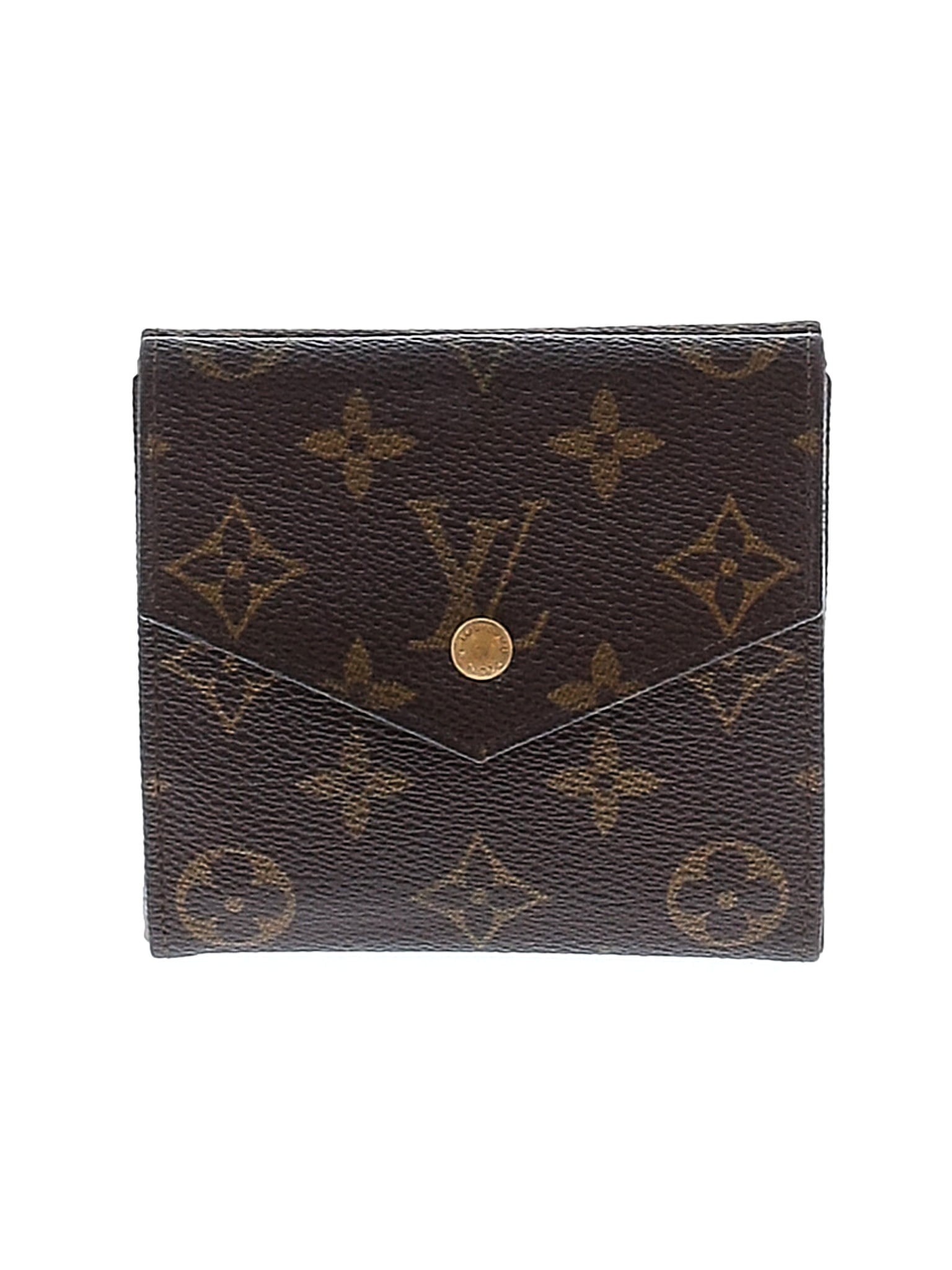 Louis Vuitton Brown Monogram Porte-Monnaie Billet Wallet One Size - 53% off