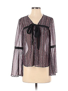 BCBGeneration Long Sleeve Blouse (view 1)