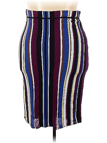 RACHEL Rachel Roy Royal Stripe Pencil Skirt (view 2)