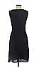 Connected Apparel Solid Black Cocktail Dress Size 6 - photo 2