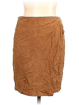 Vince. Leather Skirt (view 1)