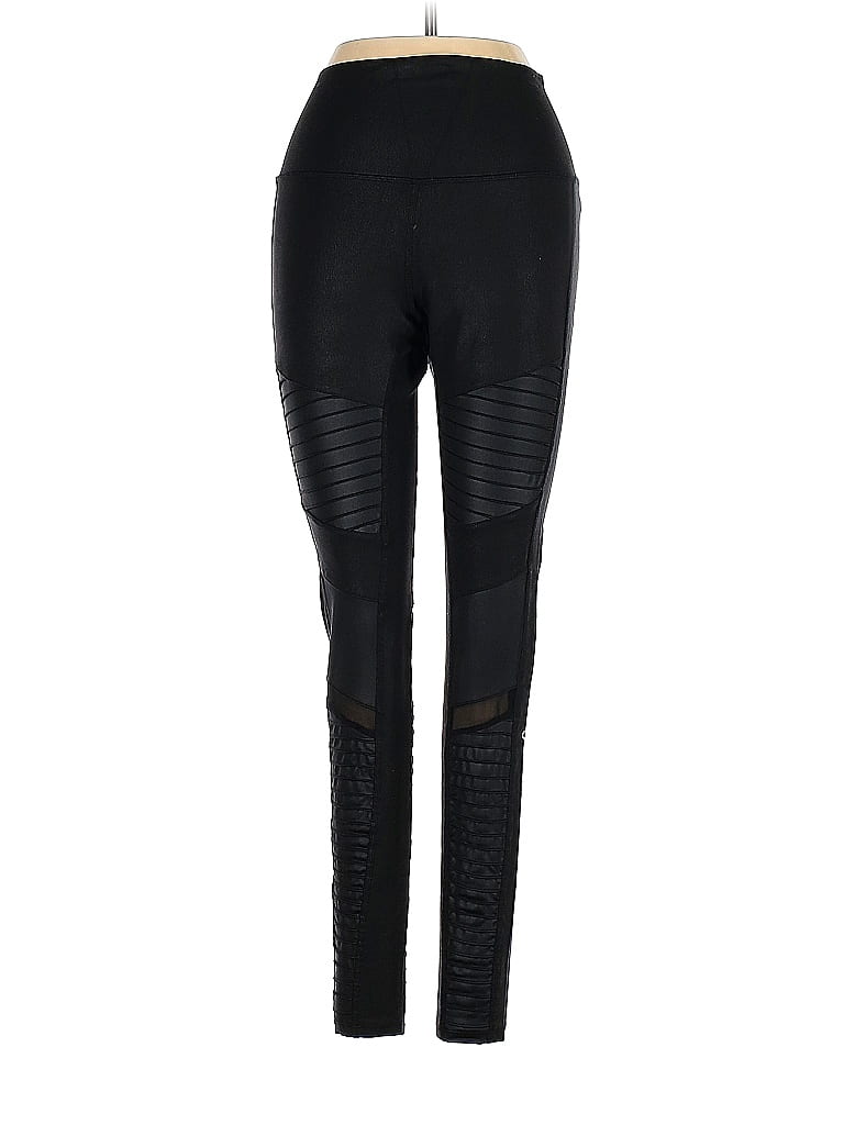 Alo Solid Black Yoga Pants Size S - photo 1