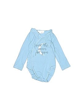 FIRSTS by petit lem Long Sleeve Onesie (view 1)