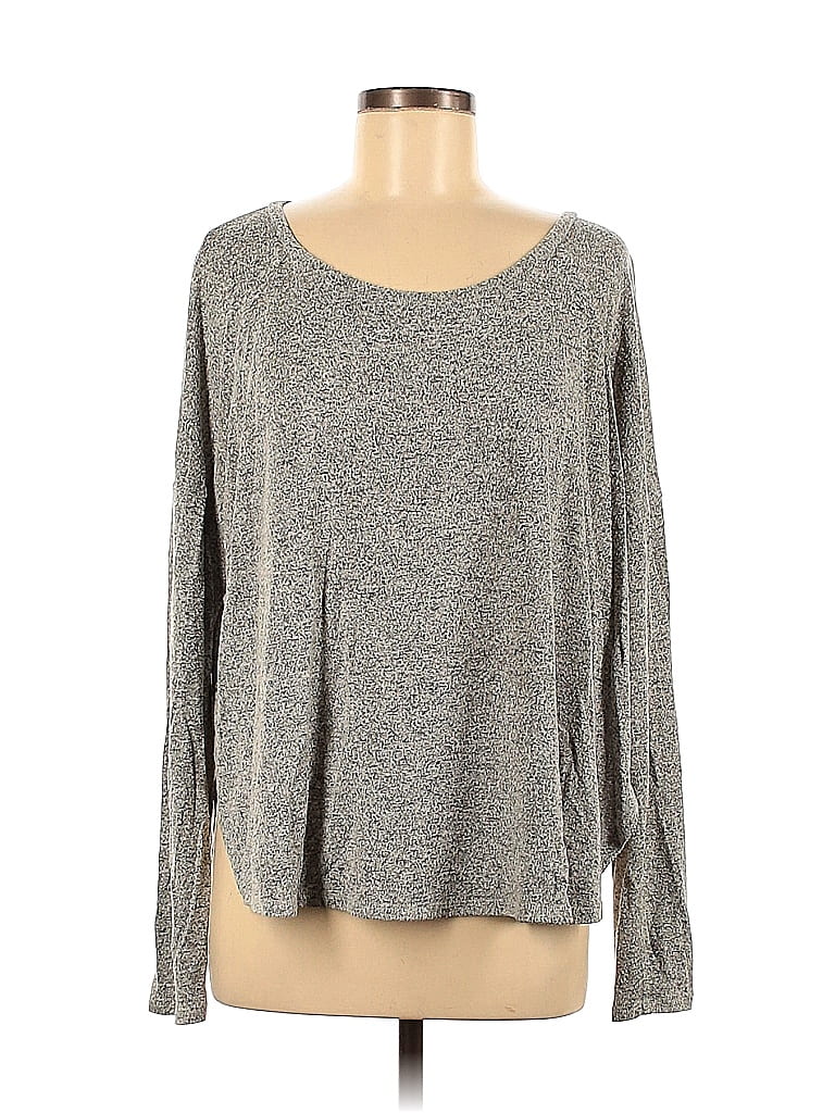 Pre-owned Assorted Brands Pullover Sweater In Gray