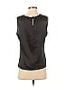 Kasper 100% Polyester Black Sleeveless Blouse Size P (petite) - photo 2