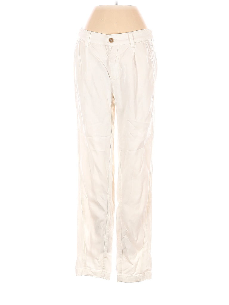 Anthropologie 100% Lyocell Solid White Casual Pants 25 Waist - 78% off ...