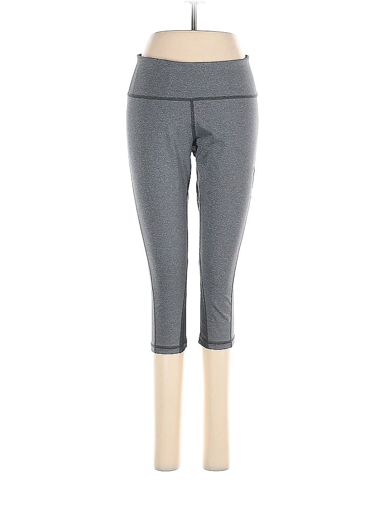 Pre-owned Z By Zella Leggings In Gray
