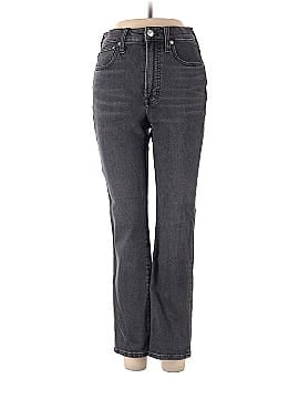 Madewell Slim Demi-Boot Jeans in Hayford Wash (view 1)