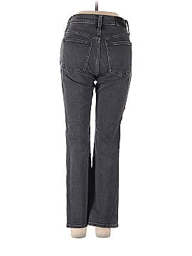 Madewell Slim Demi-Boot Jeans in Hayford Wash (view 2)