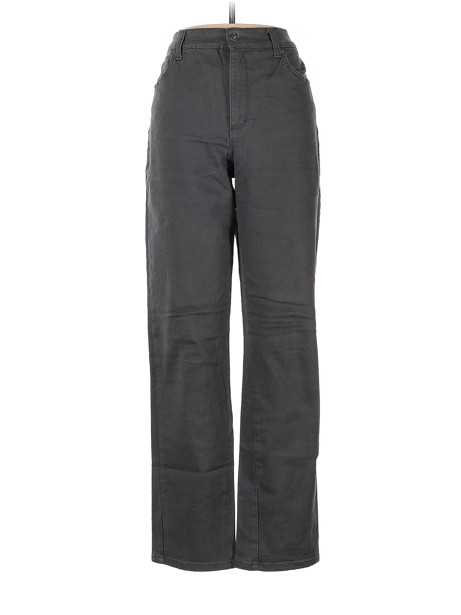 Gloria Vanderbilt Solid Gray Jeans Size 0 58 off thredUP