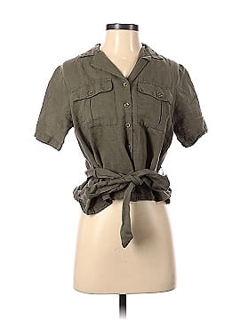 Monoprix femme Short Sleeve Button-Down Shirt (view 1)