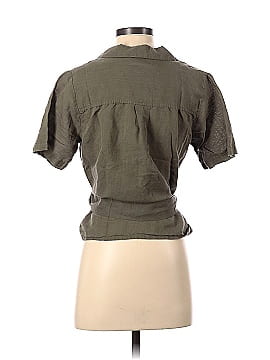 Monoprix femme Short Sleeve Button-Down Shirt (view 2)