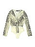 Nasty Gal Inc. 100% Polyester Gold Bodysuit Size 2 - photo 1