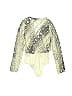 Nasty Gal Inc. 100% Polyester Gold Bodysuit Size 2 - photo 2