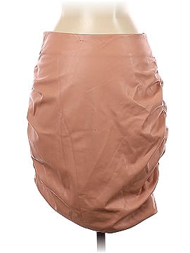 Pippa & Pearl Faux Leather Skirt (view 2)