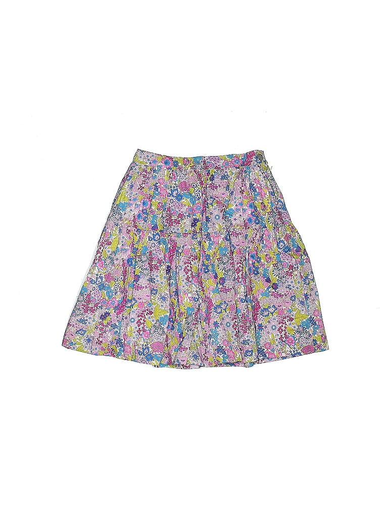 Jacadi 100% Cotton Floral Purple Skirt Size 3 - photo 1