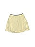Tea 100% Polyester Yellow Ivory Skirt Size 8 - photo 2