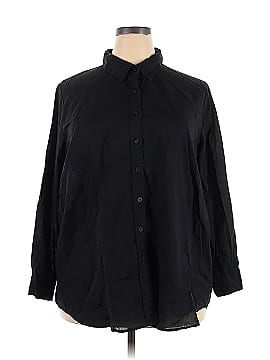 Roaman's Long Sleeve Button-Down Shirt (view 1)